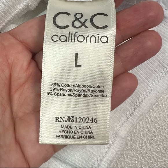 C&C California Graphic Long Sleeve Sweatshirt Size L - Picture 8 of 8